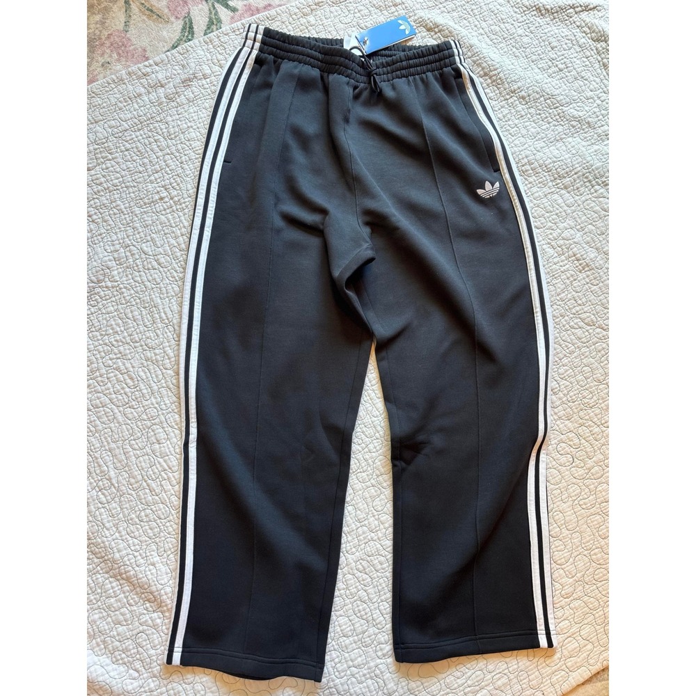 Adidas Originals Mens Spacer Drill Track‎ Pants Black White Size Medium